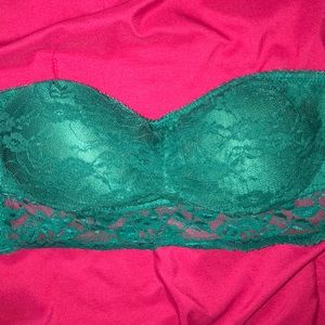 Super Cute Green lace Bandeau